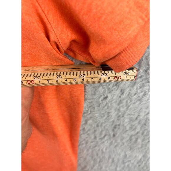 Polo Ralph Lauren Men’s XXL Orange Heather Polo Shirt Classic Fit Pony Logo - Picture 7 of 8